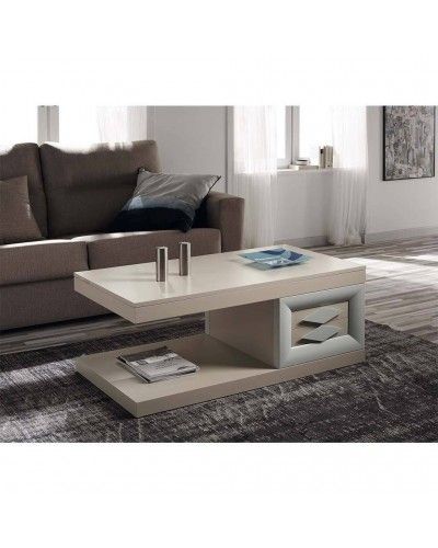Mesa de centro moderna elevable lacado 194-2009 a 