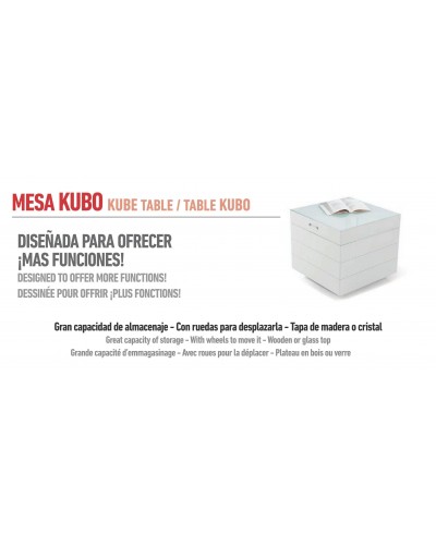 Mesa rincón centro cubo kubo elevable 194-191 