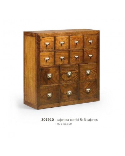 Cajonera colonial madera 99-301910 