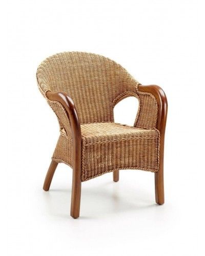 Silla rustica rattan 99-859001 