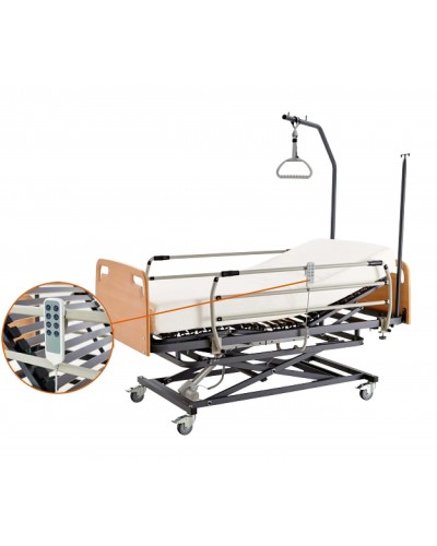 Somier articulado geriátrico con motor 284-70 