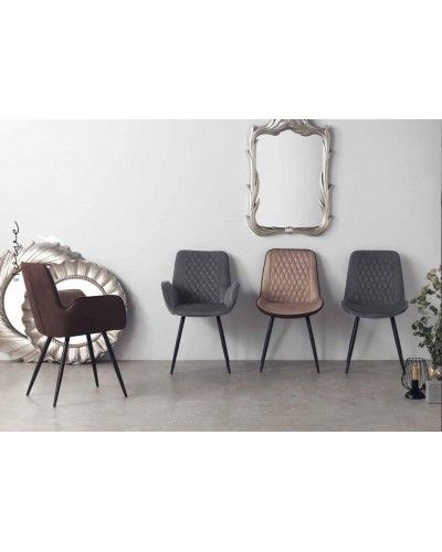 Silla comedor vintage industrial 1350-8386 