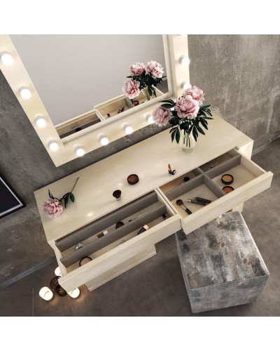 Tocador de maquillaje dormitorio diseño 397-NB03  Tocador de maquillaje dormitorio diseño 397-NB03