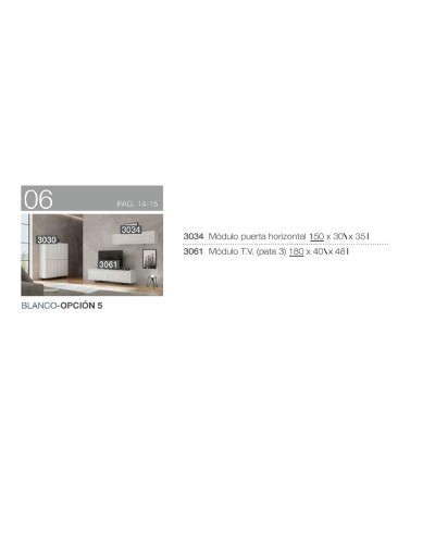 Mueble comedor moderno diseño 194-N06 