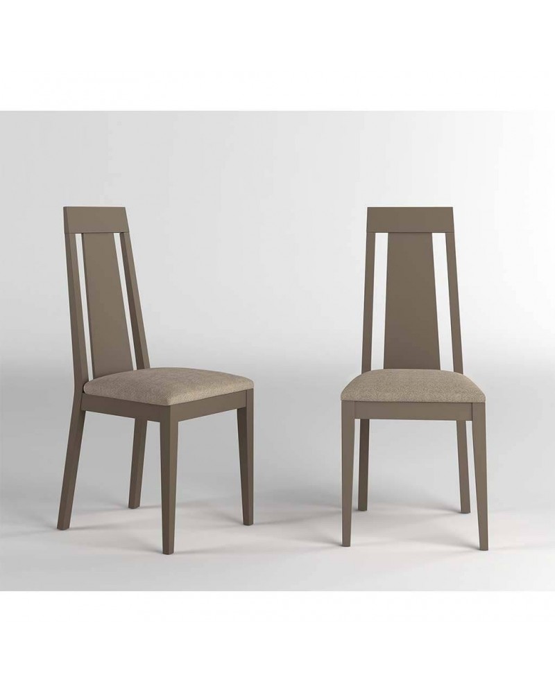 Silla de comedor moderna tapizada 194-2022