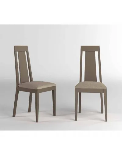Silla de comedor moderna tapizada 194-2022