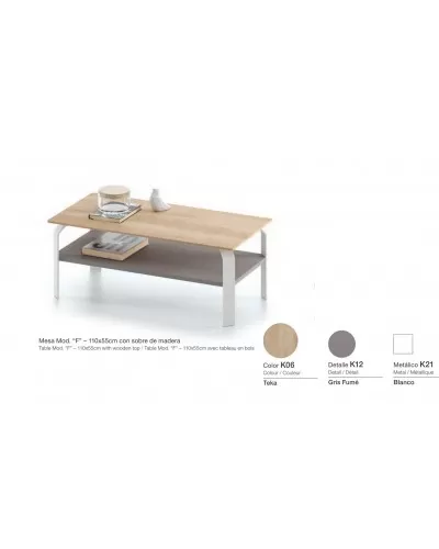 Mesa centro moderna diseño 301-kF2 