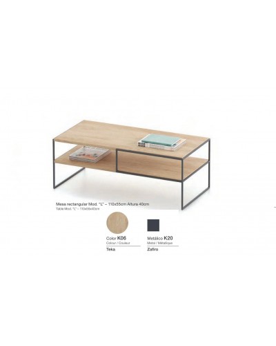 Mesa centro moderna diseño 301-kL1 