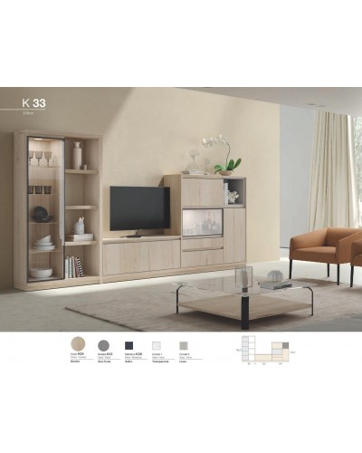 Mueble comedor moderno diseño 301-K33 