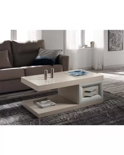 Mesa de centro moderna elevable lacado 194-2009