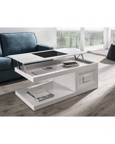 Mesa de centro moderna elevable lacado 194-2009 