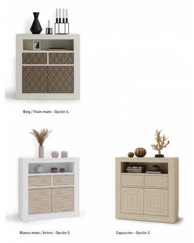 Recibidor moderno lacado 194-3048 