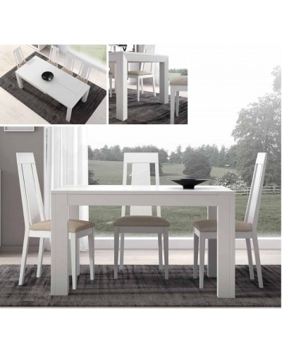 Silla de comedor moderna tapizada 194-2022 