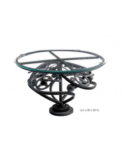 Mesa de centro vintage colonial hierro 1452-CE25