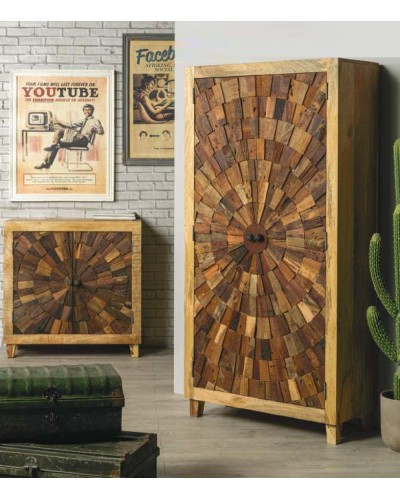 Armario alacena vintage colonial madera 1452-AR0099
