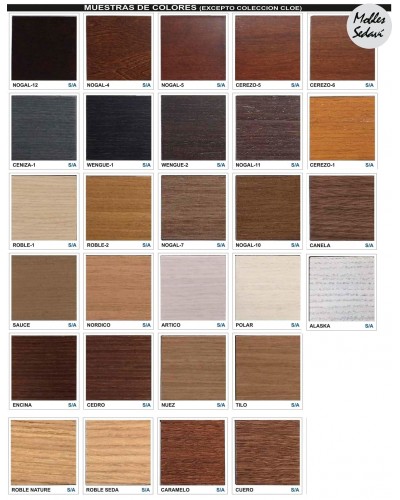 Aparador clásico cerezo con espejo 950 - Disemobel