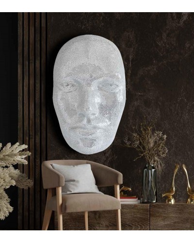 Figura decorativa  CARA MOSAICO ESPEJO 1362-1917