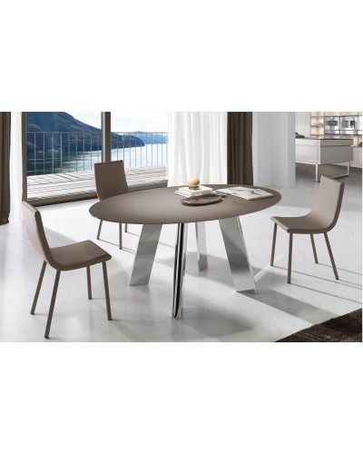 Mesa de comedor extensible moderna Boheme - Ramiro Tarazona