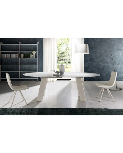 Mesa de comedor extensible moderna Boheme - Ramiro Tarazona