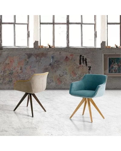 Silla comedor moderna Jax C - Nacher