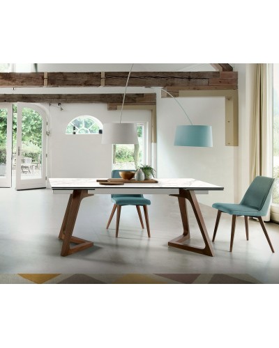Mesa de comedor moderna Nil Porcelánico - Nacher