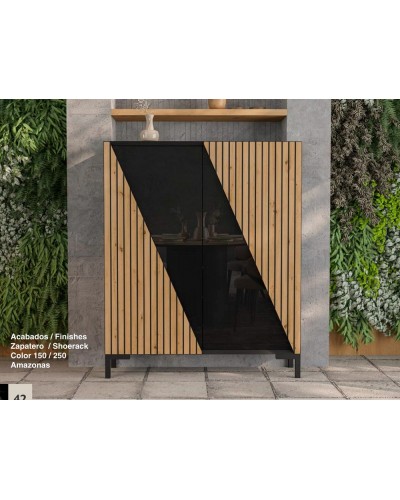 Mueble zapatero moderno lacado alta calidad 397-Z19A