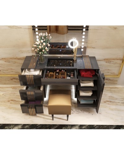Tocador de maquillaje dormitorio diseño 397-T01