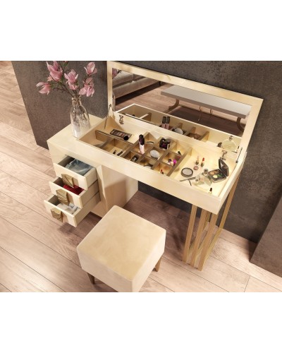 Tocador de maquillaje dormitorio diseño 397-T12