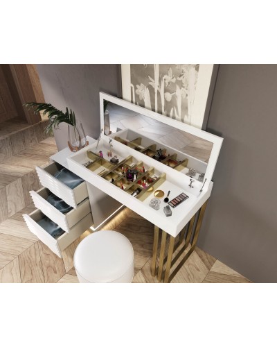 Tocador de maquillaje dormitorio diseño 397-T15