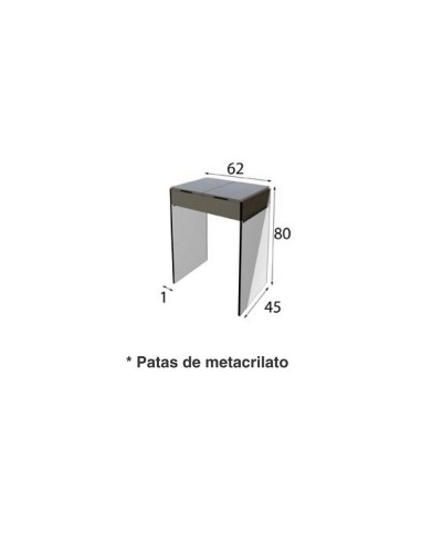 Tocador de maquillaje dormitorio diseño 397-MX52
