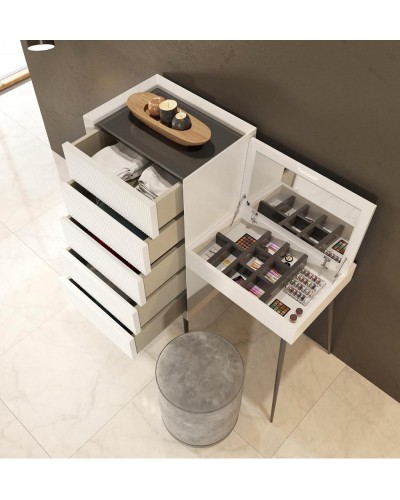 Tocador de maquillaje dormitorio diseño 397-MD06