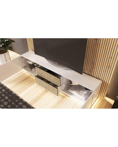 Mueble TV moderno lacado Natura 29 - Franco