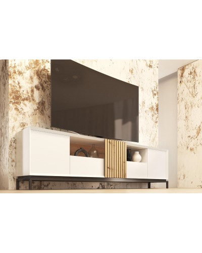 Mueble TV moderno lacado Natura 09 - Franco