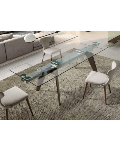 Mesa de comedor moderna Tavolo Wood - Nacher
