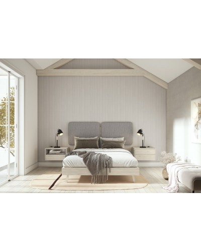 Dormitorio matrimonio moderno beladur ET48 - Lanmobel