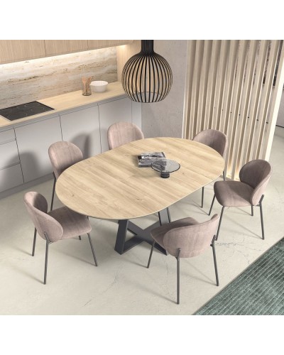 Mesa de comedor moderna NR235 - Kazzano