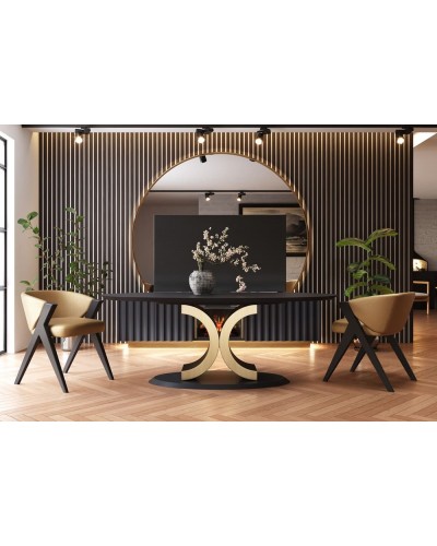 Silla de comedor moderna lacada 397-K03