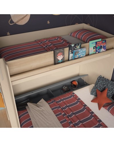 Dormitorio juvenil moderno D52 | Ros