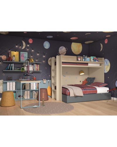 Dormitorio juvenil moderno D52 | Ros