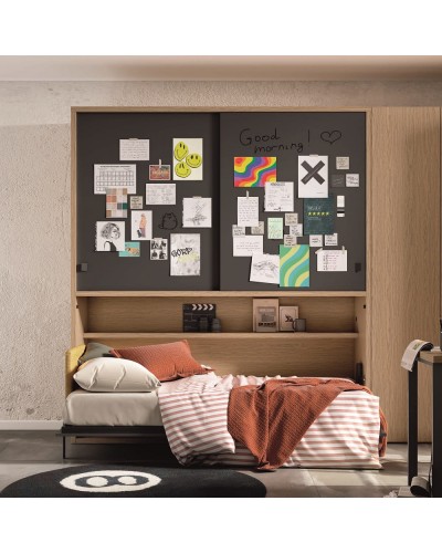 Dormitorio juvenil moderno D65 | Ros