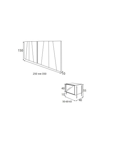Dormitorio moderno Nala 01 – Franco