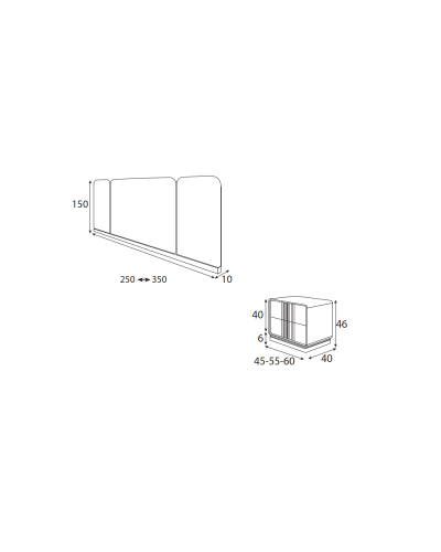 Dormitorio moderno Curve 03 – Franco