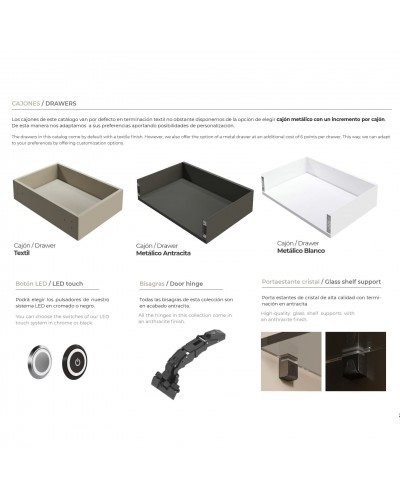 Dormitorio moderno Orión 01 – Franco