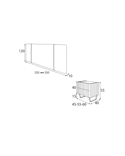 Dormitorio moderno Orión 01 – Franco
