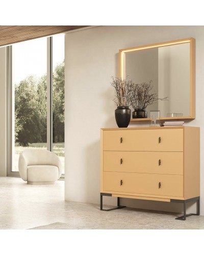 Cómoda moderna con patas Luxor 01 – Franco