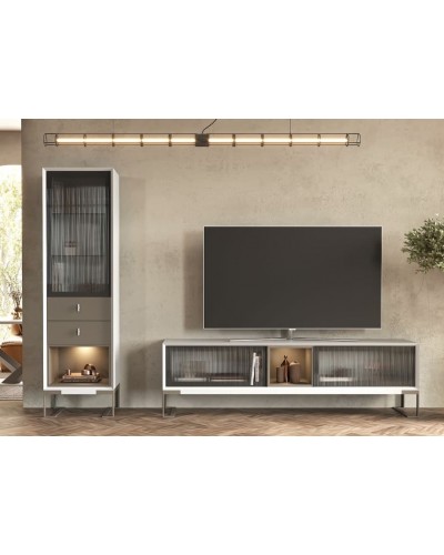 Comedor moderno Luxor 02 con patas metálicas – Franco