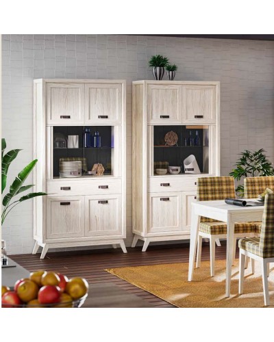 Vitrina madera Rodas RC007 - Grupo Seys