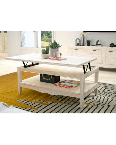 Mesa de centro elevable madera Amberes AC013 - Grupo Seys