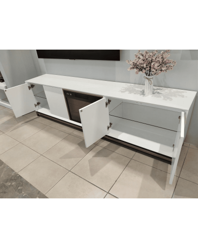 Mueble TV moderno con chimenea outlet 397-01