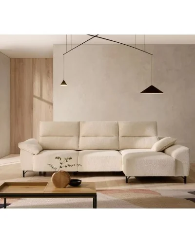 Sofá con Chaise Longue Deslizante Sandro Premium – Acomodel